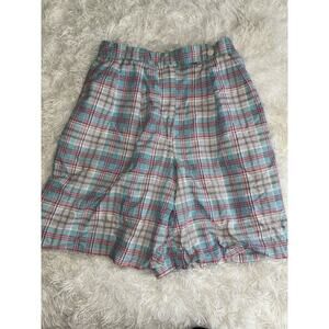 Kenneth Gordon Retford Women’s Sz. 10 Plaid Vintage Style Golf Shorts.